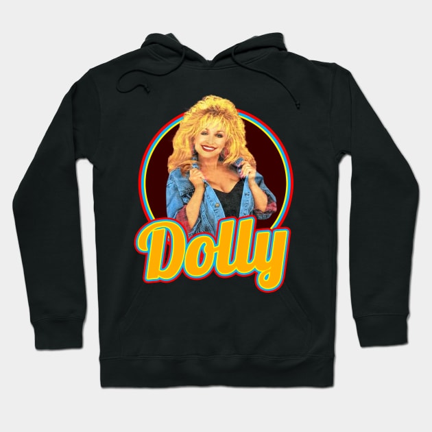 Dolly Parton Legendary Hoodie by GisarRaveda